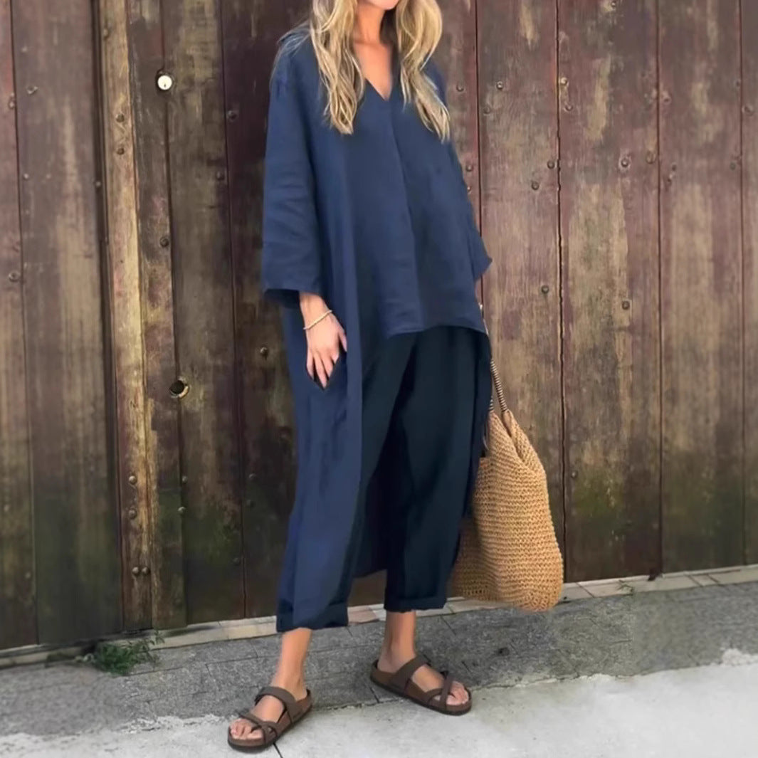 ENSEMBLE FEMME ÉTÉ 2025 – ÉLÉGANCE DÉCONTRACTÉE