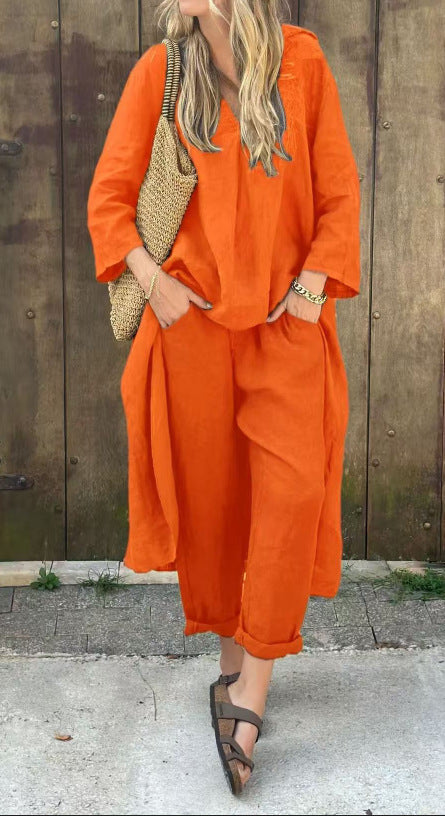 ENSEMBLE FEMME ÉTÉ 2025 – ÉLÉGANCE DÉCONTRACTÉE