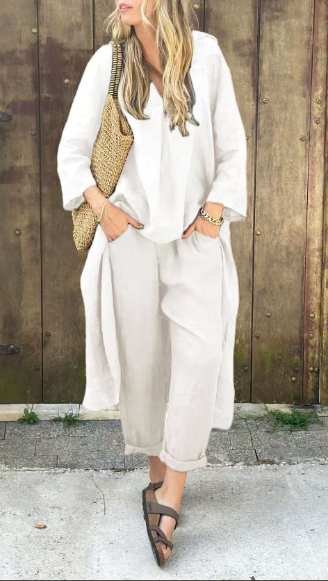 ENSEMBLE FEMME ÉTÉ 2025 – ÉLÉGANCE DÉCONTRACTÉE