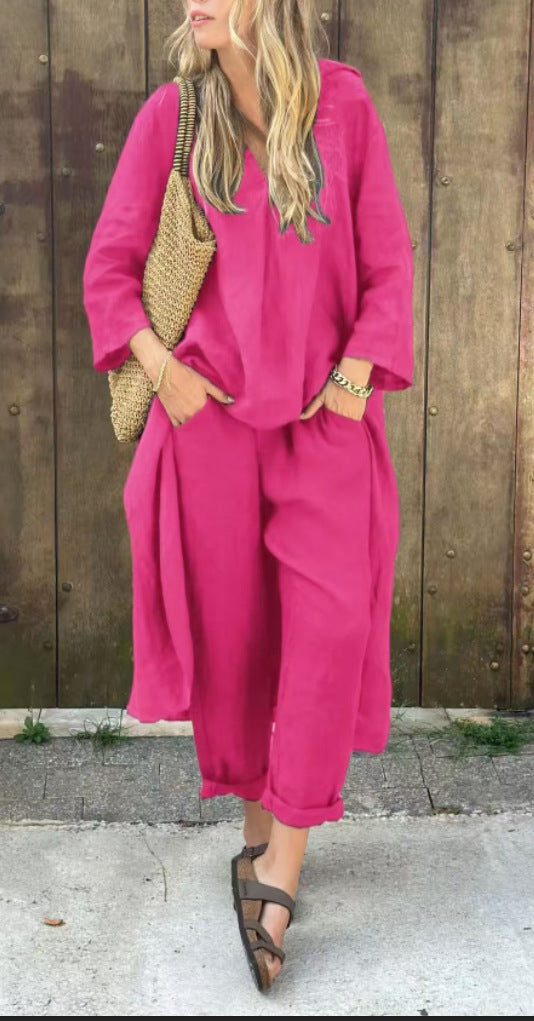 ENSEMBLE FEMME ÉTÉ 2025 – ÉLÉGANCE DÉCONTRACTÉE